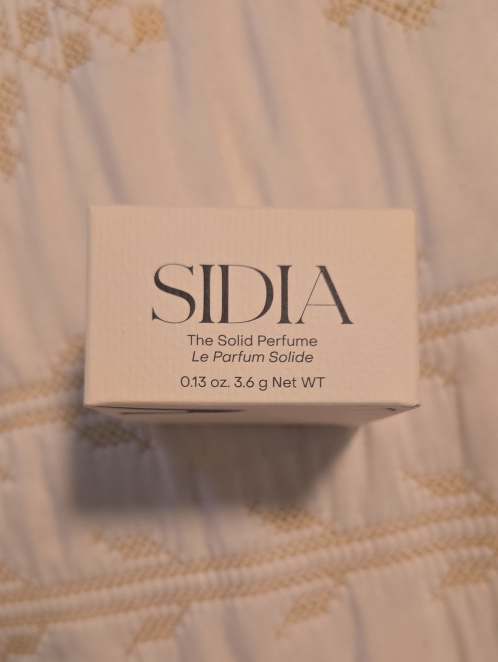 Sidia Solid Perfume - Cream In Braless